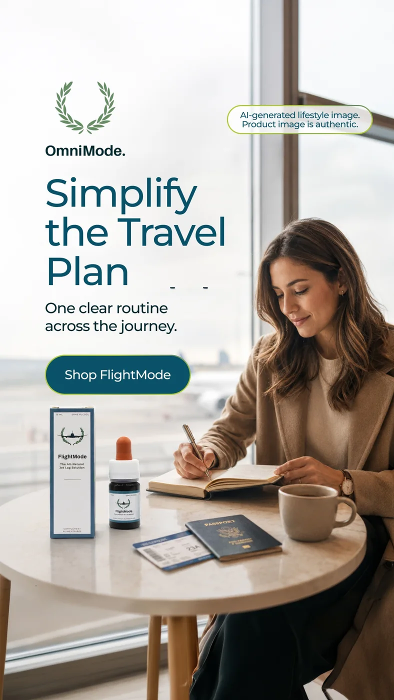 FlightMode Simplify the Travel Plan in 9:16 story format